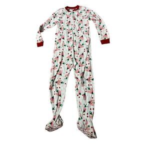 Jumping Beans Christmas Elves Pajama Footie Size 10